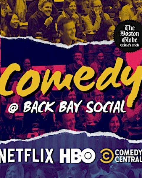 Comedy at Back Bay Social Poster