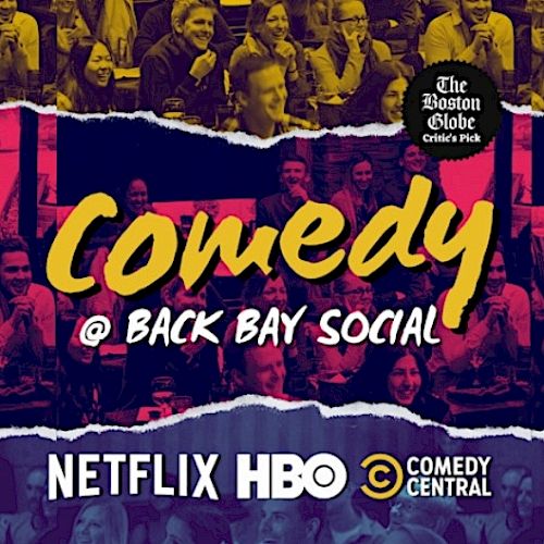 Comedy at Back Bay Social Poster